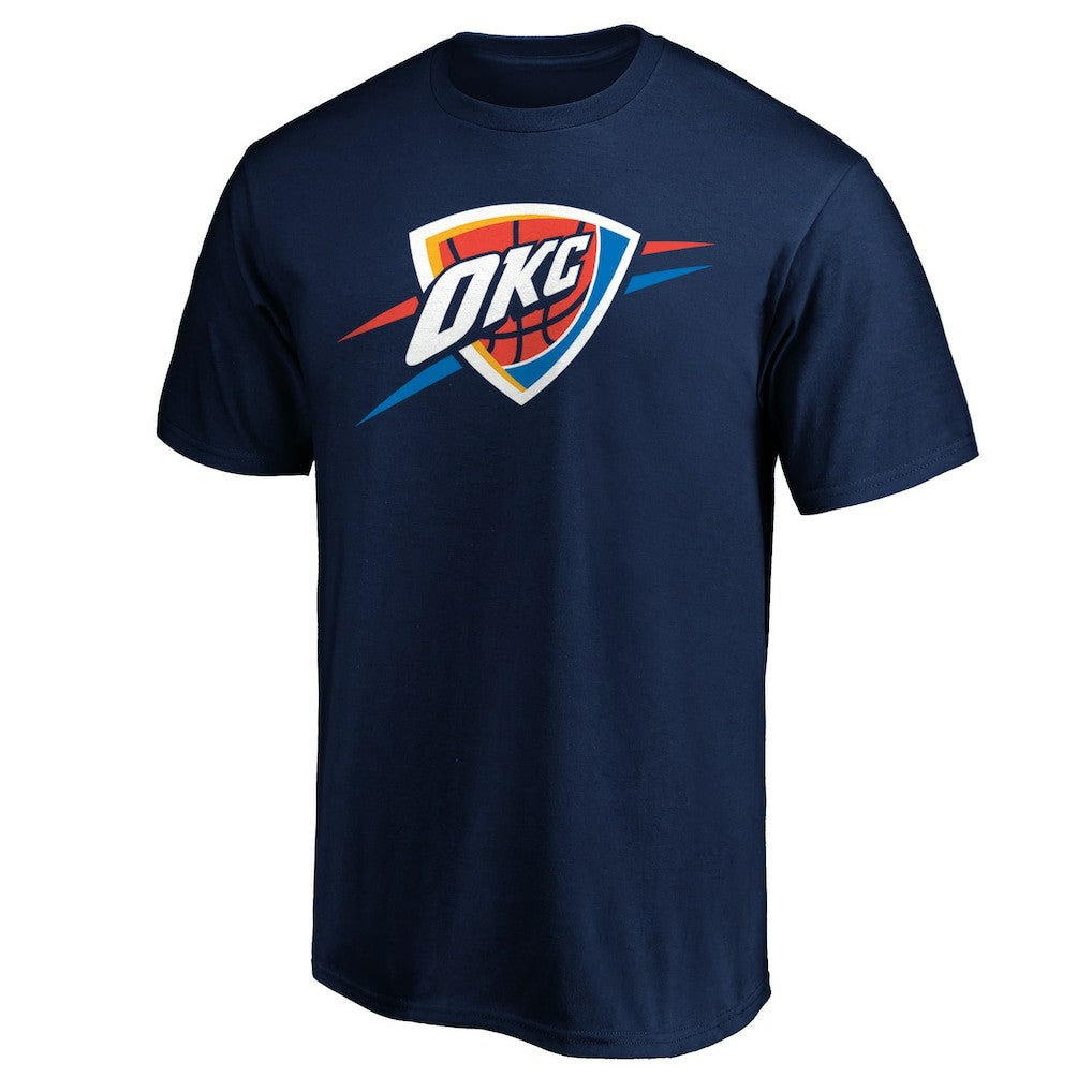 Oklahoma City Thunder Primary Logo T-Shirt Navy - NBA
