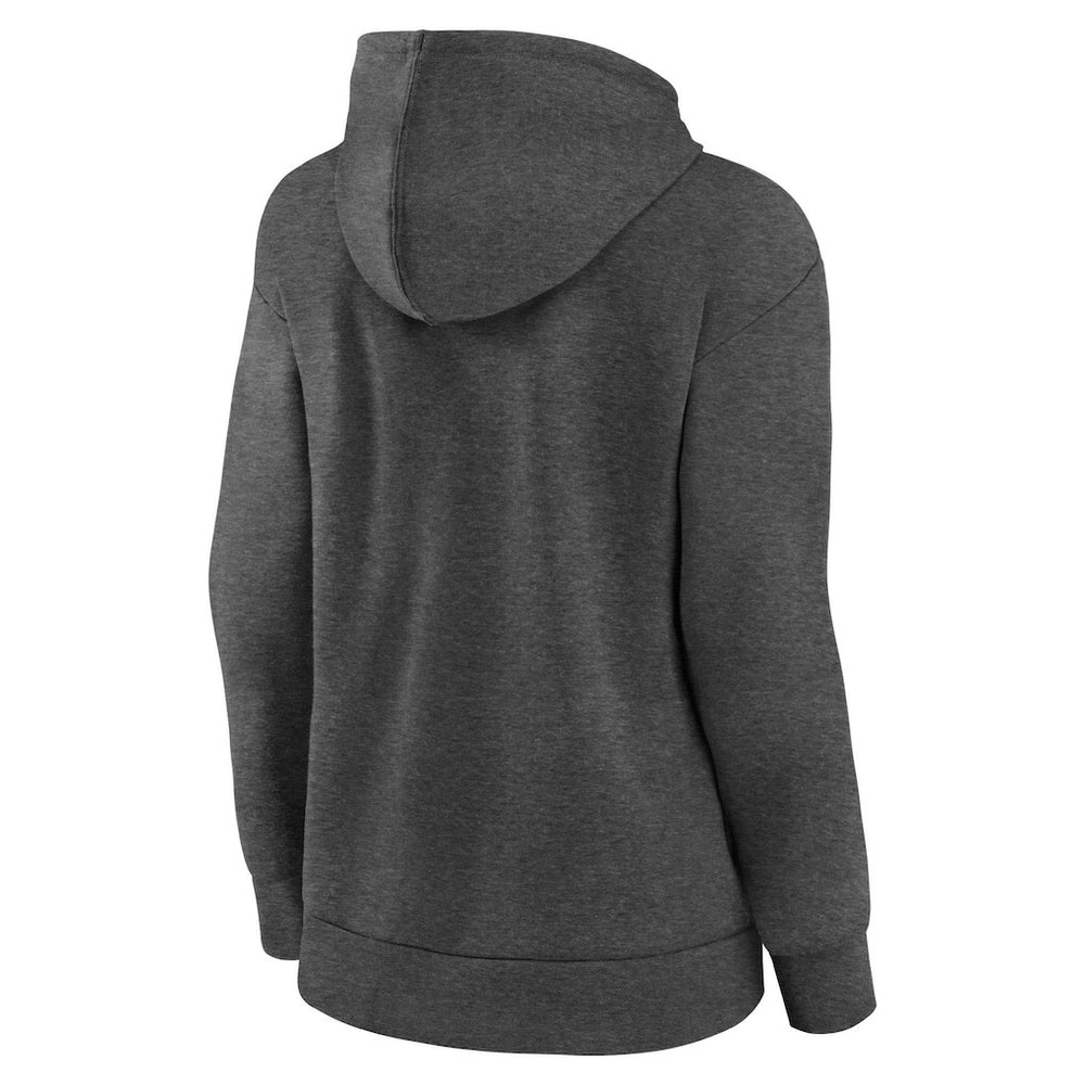 Golden State Warriors Women's Primary Logo Pullover Hoodie Charcoal - NBA