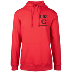 Cincinnati Reds Levelwear City Connect Podium Baseline Pullover Hoodie - MLB