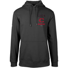 Cincinnati Reds Levelwear City Connect Podium Baseline Pullover Hoodie - MLB