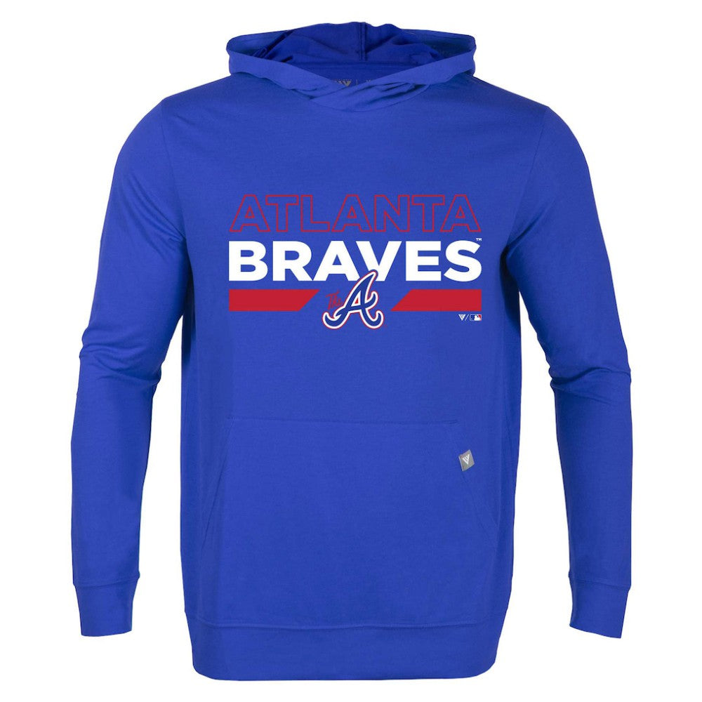 Atlanta Braves Levelwear City Connect Relay No Hitter Pullover Hoodie - MLB