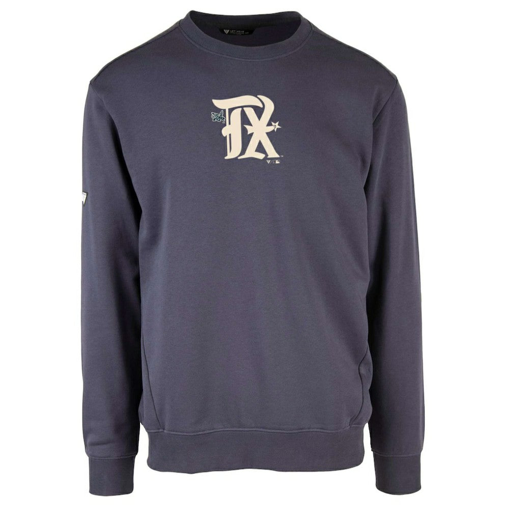 Texas Rangers Levelwear City Connect Zane Core Logo Pullover Sweatshirt - MLB