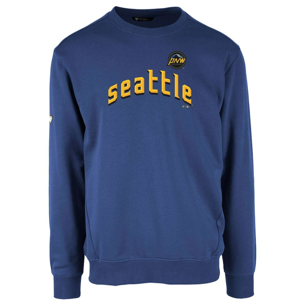 Seattle Mariners Levelwear City Connect Zane Core Logo Pullover Sweatshirt - MLB