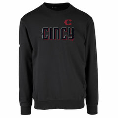 Cincinnati Reds Levelwear City Connect Zane Core Logo Pullover Sweatshirt - MLB