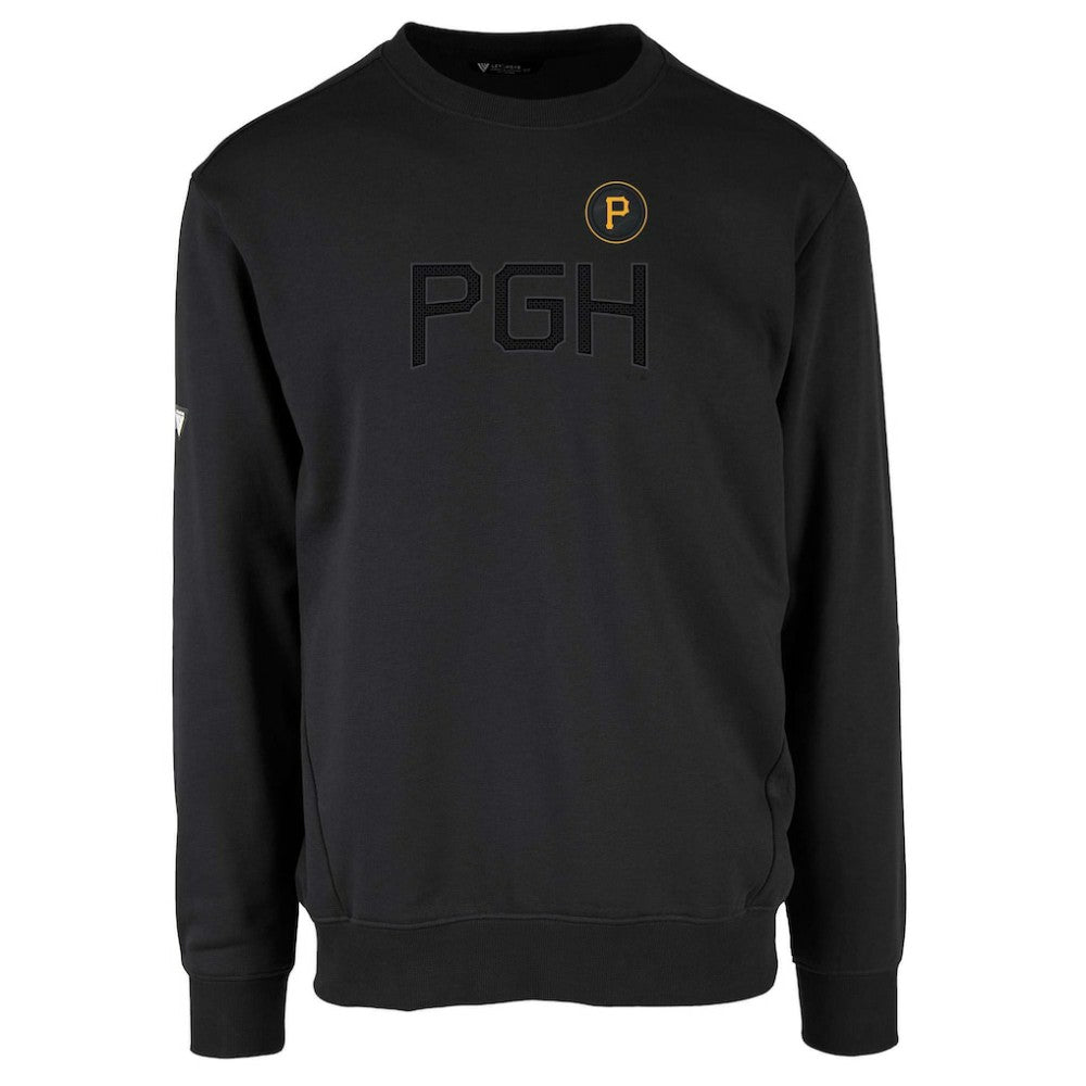 Pittsburgh Pirates Levelwear City Connect Zane Core Logo Pullover Sweatshirt - MLB