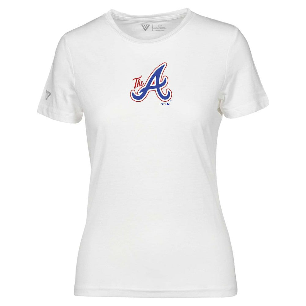 Atlanta Braves Levelwear Women's City Connect Maddox Core Logo T-Shirt - MLB