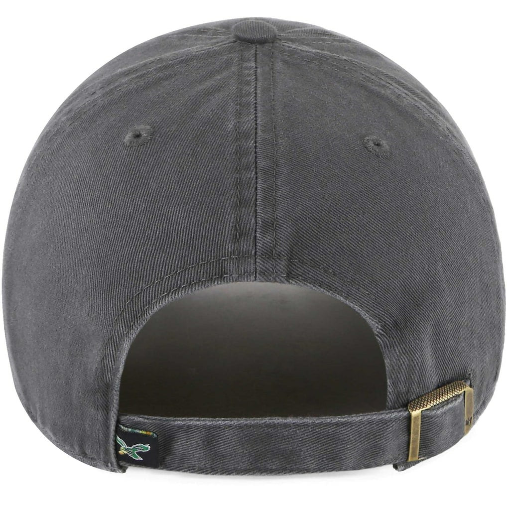 Philadelphia Eagles '47 Clean Up Adjustable Hat Charcoal | 47 brand