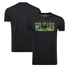 New Orleans Pelicans Sportiqe City Edition Comfy Tri-Blend T-Shirt Heather Black - NBA