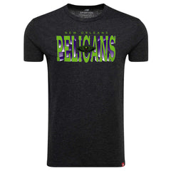 New Orleans Pelicans Sportiqe City Edition Comfy Tri-Blend T-Shirt Heather Black - NBA