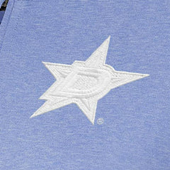 Dallas Stars Antigua Women's White Logo Mentor Quarter-Zip Jacket - Lavender - NHL