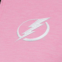 Tampa Bay Lightning Antigua Women's White Logo Mentor Quarter-Zip Jacket - Pink - NHL