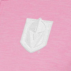 Vegas Golden Knights Antigua Women's White Logo Mentor Quarter-Zip Jacket - Pink - NHL