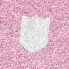 Vegas Golden Knights Antigua White Logo Hunk Quarter-Zip Pullover - Pink - NHL