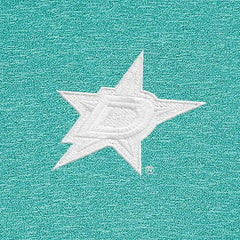 Dallas Stars Antigua White Logo Hunk Quarter-Zip Pullover - Heather Aqua - NHL