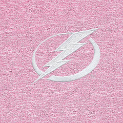 Tampa Bay Lightning Antigua White Logo Hunk Quarter-Zip Pullover - Pink - NHL