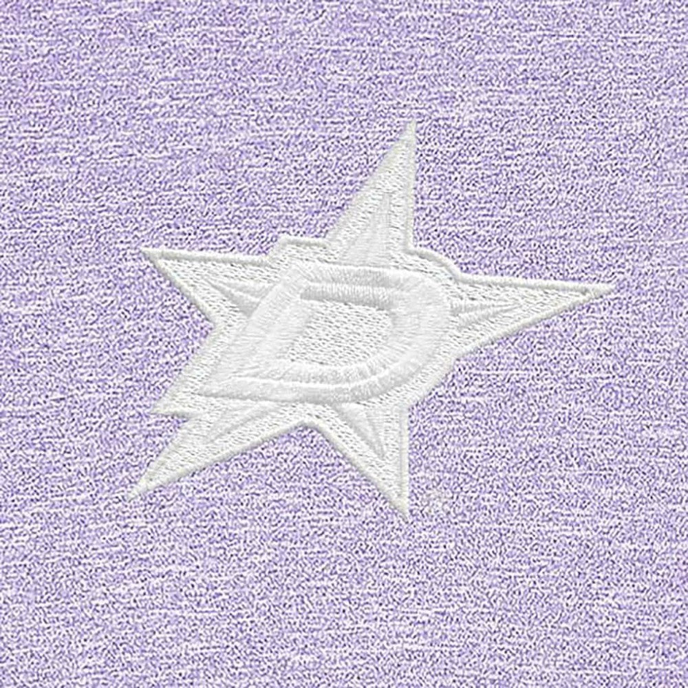 Dallas Stars Antigua White Logo Hunk Quarter-Zip Pullover - Lavender - NHL