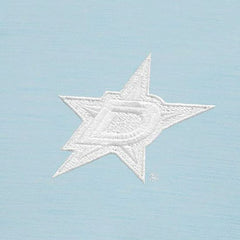 Dallas Stars Antigua White Logo Bright Quarter-Zip Pullover - Powder Blue - NHL