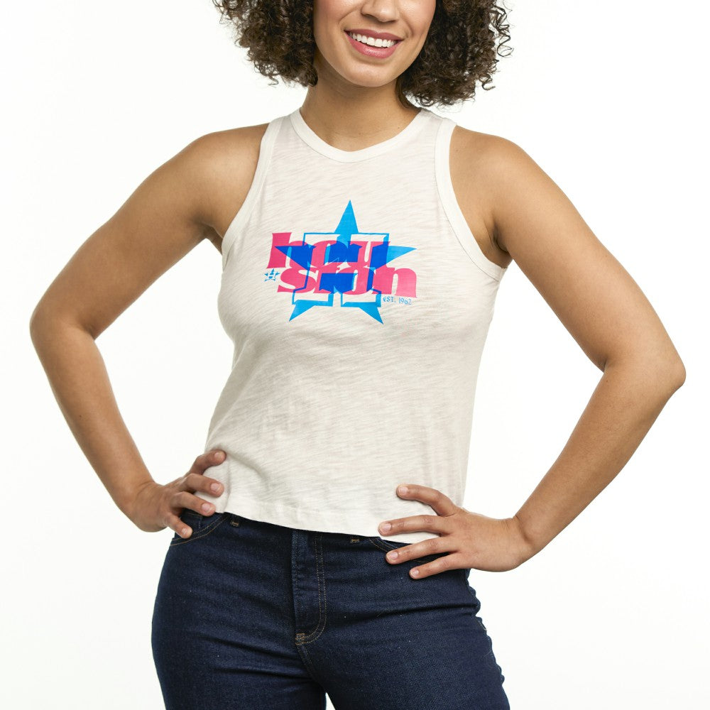 Houston Astros Lusso Women's Lourdes Tank Top - MLB