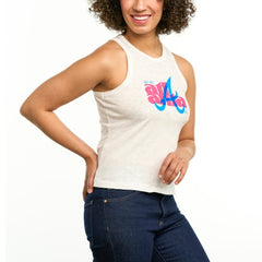 Atlanta Braves Lusso Women's Lourdes Tank Top - MLB