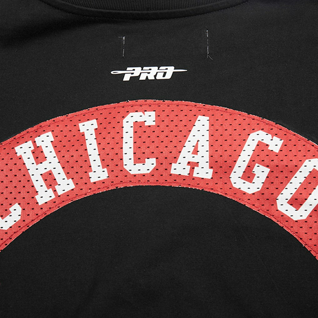 Chicago Bulls Pro Standard Made To Play Drop Shoulder T-Shirt Black - NBA