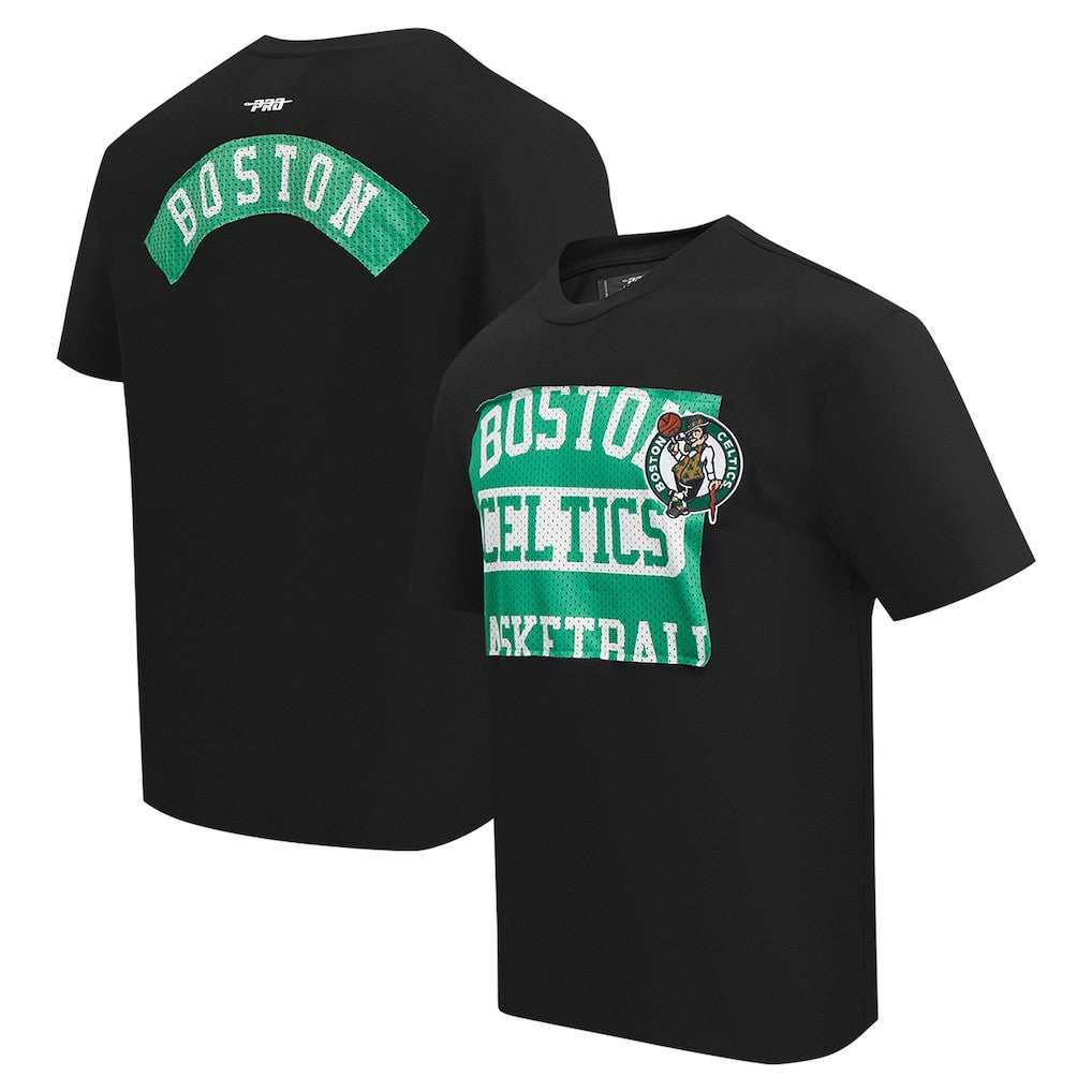 Boston Celtics Pro Standard Made To Play Drop Shoulder T-Shirt Black - NBA