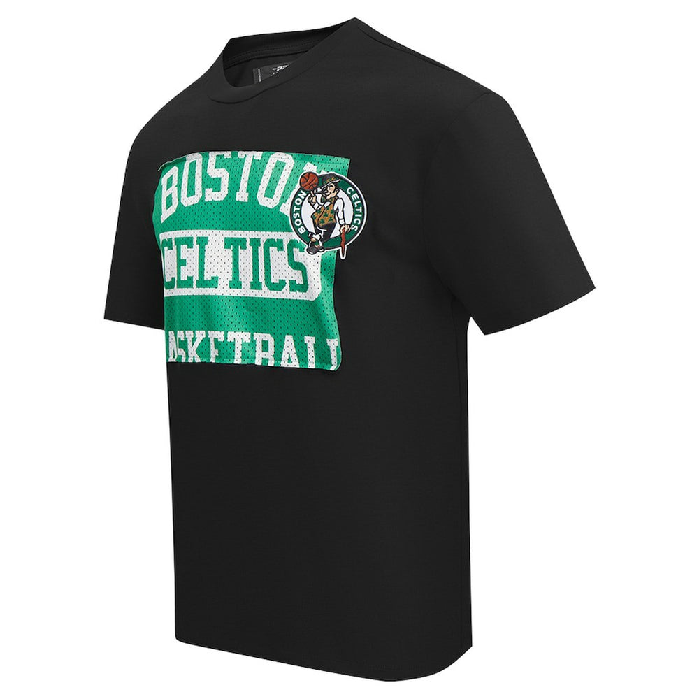Boston Celtics Pro Standard Made To Play Drop Shoulder T-Shirt Black - NBA
