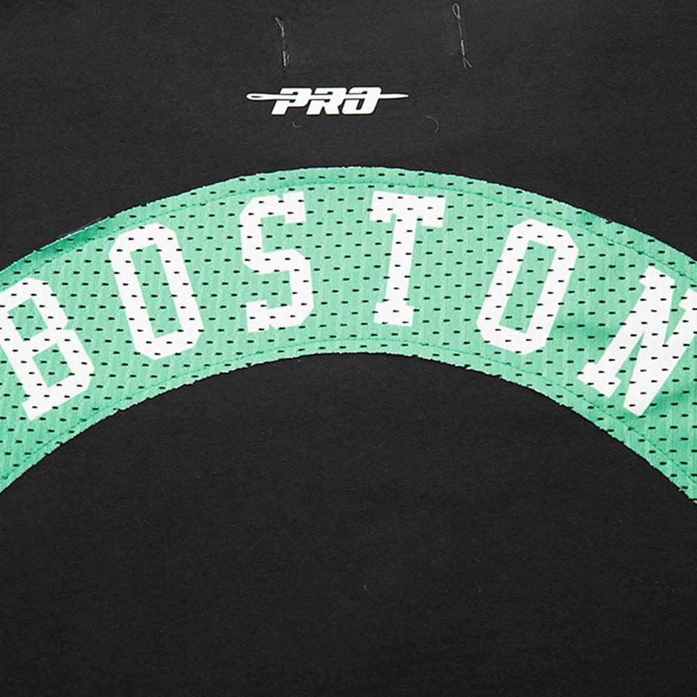 Boston Celtics Pro Standard Made To Play Drop Shoulder T-Shirt Black - NBA
