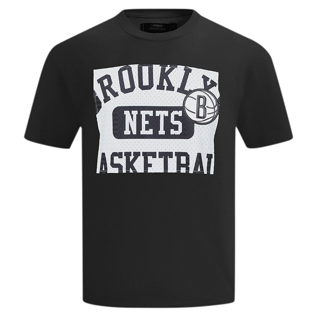 Brooklyn Nets Pro Standard Made To Play Drop Shoulder T-Shirt Black - NBA