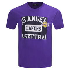 Los Angeles Lakers Pro Standard Made To Play Drop Shoulder T-Shirt Purple - NBA