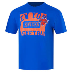 New York Knicks Pro Standard Made To Play Drop Shoulder T-Shirt Royal - NBA
