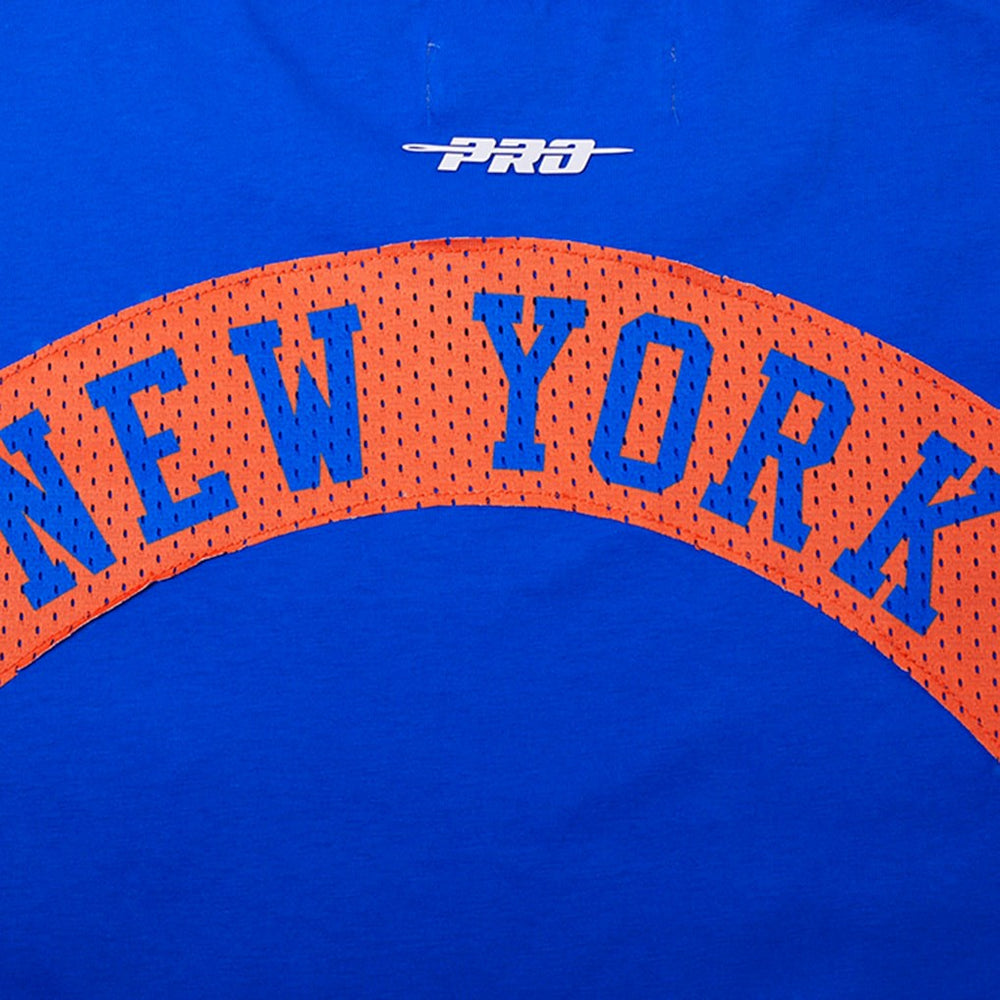 New York Knicks Pro Standard Made To Play Drop Shoulder T-Shirt Royal - NBA