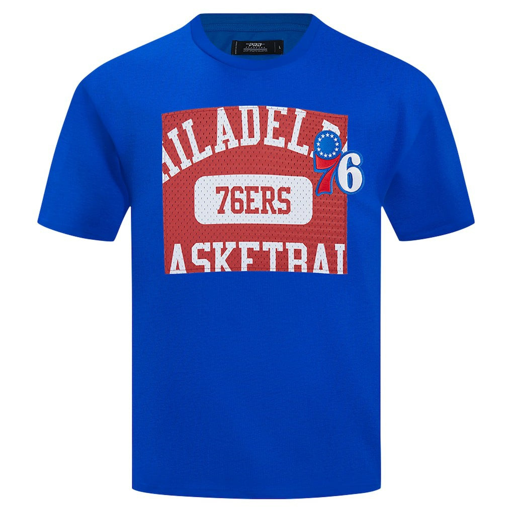 Philadelphia 76ers Pro Standard Made To Play Drop Shoulder T-Shirt Royal - NBA
