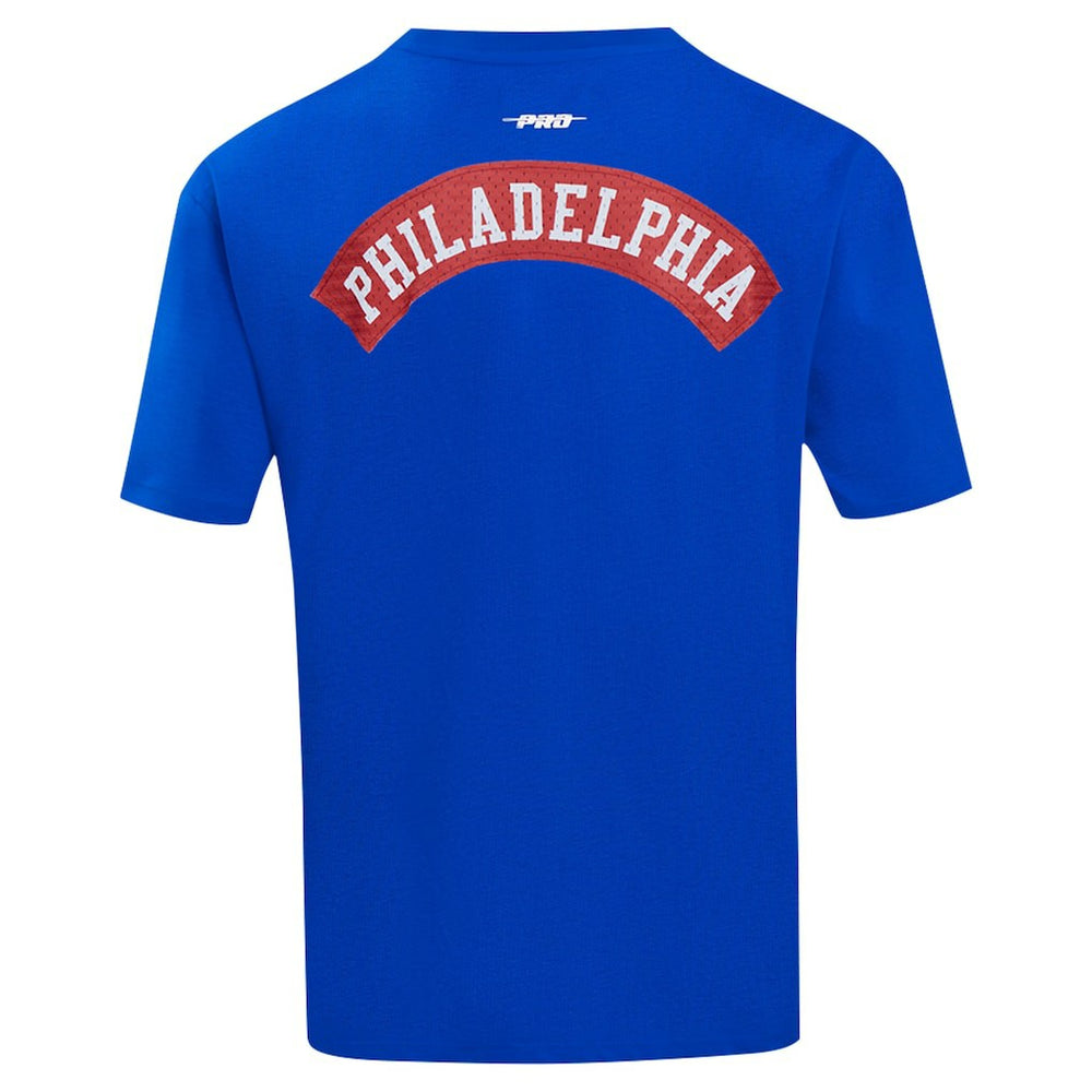 Philadelphia 76ers Pro Standard Made To Play Drop Shoulder T-Shirt Royal - NBA