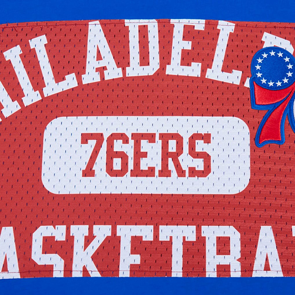 Philadelphia 76ers Pro Standard Made To Play Drop Shoulder T-Shirt Royal - NBA