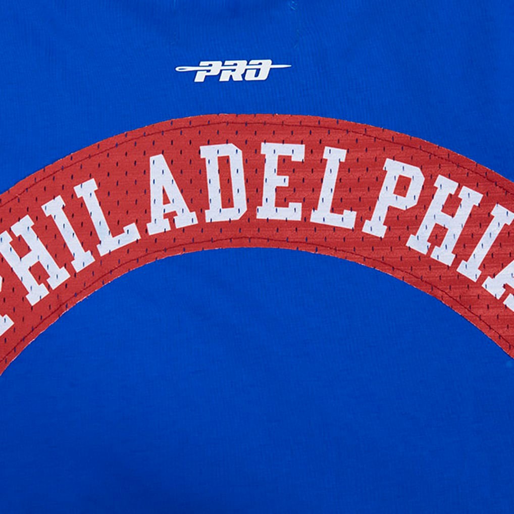 Philadelphia 76ers Pro Standard Made To Play Drop Shoulder T-Shirt Royal - NBA