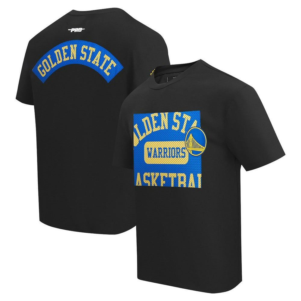 Golden State Warriors Pro Standard Made To Play Drop Shoulder T-Shirt Black - NBA