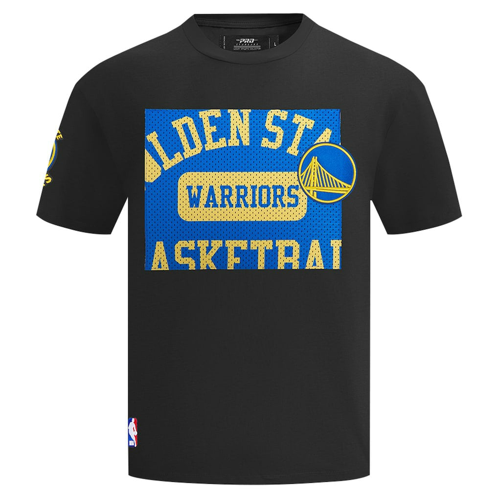 Golden State Warriors Pro Standard Made To Play Drop Shoulder T-Shirt Black - NBA