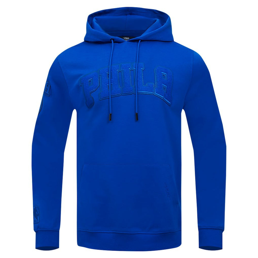 Philadelphia 76ers Pro Standard Triple Tonal DK Pullover Hoodie Jacket Royal - NBA