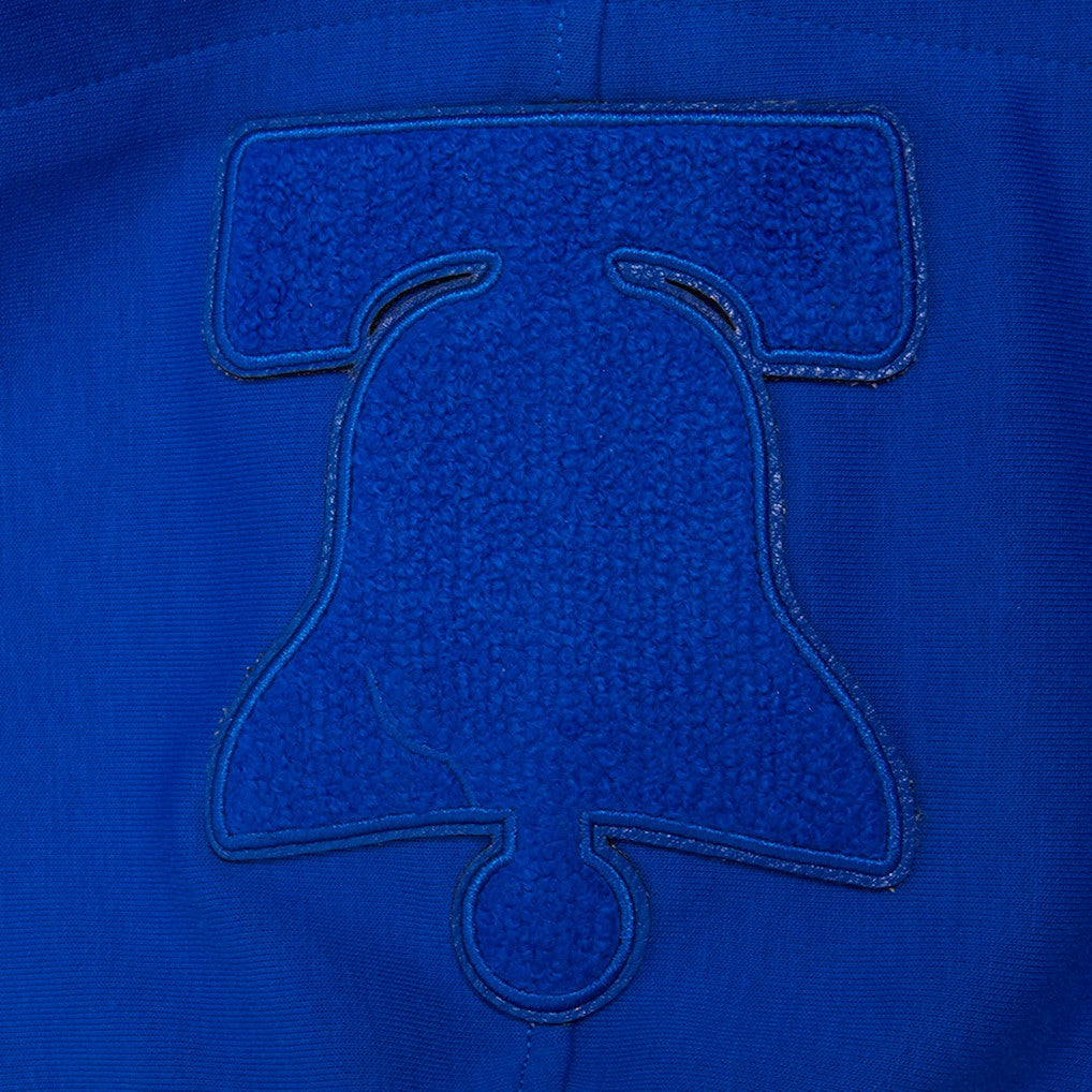 Philadelphia 76ers Pro Standard Triple Tonal DK Pullover Hoodie Jacket Royal - NBA