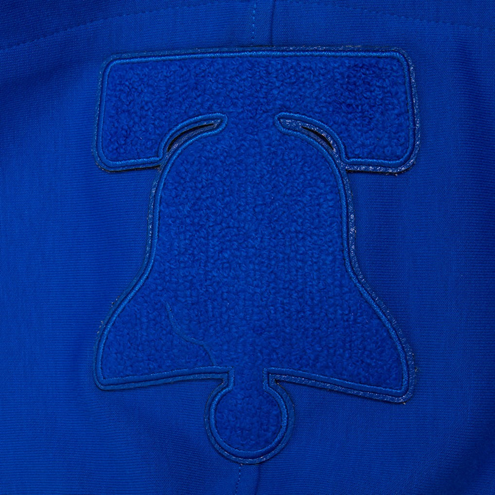 Philadelphia 76ers Pro Standard Triple Tonal DK Pullover Hoodie Jacket Royal - NBA