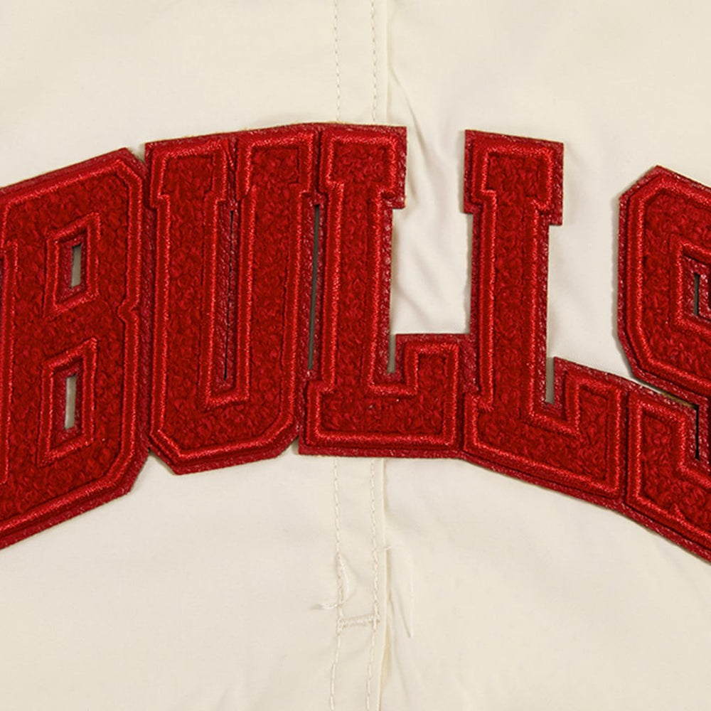 Chicago Bulls Pro Standard Triple Tonal Woven Shorts Cream - NBA