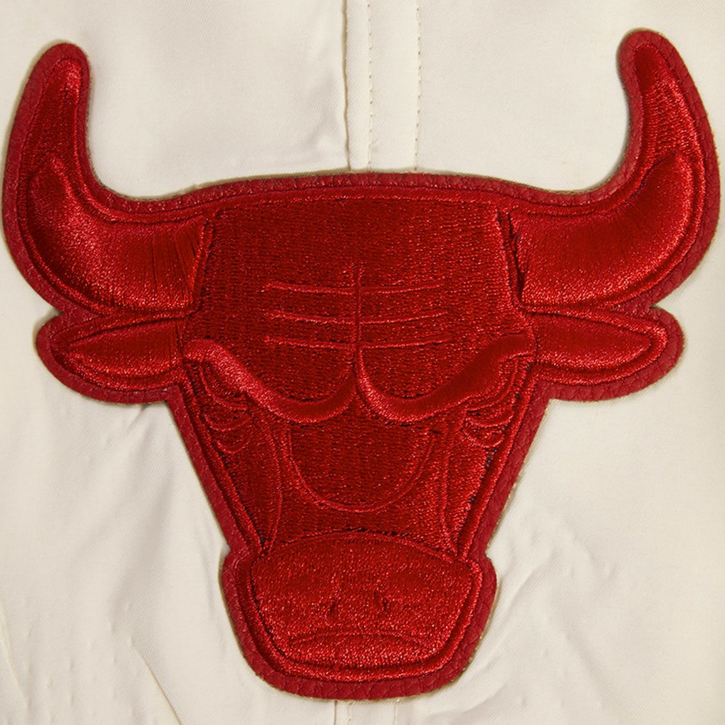 Chicago Bulls Pro Standard Triple Tonal Woven Shorts Cream - NBA