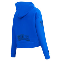 Philadelphia 76ers Pro Standard Women's Triple Tonal Full-Zip Hoodie Royal - NBA
