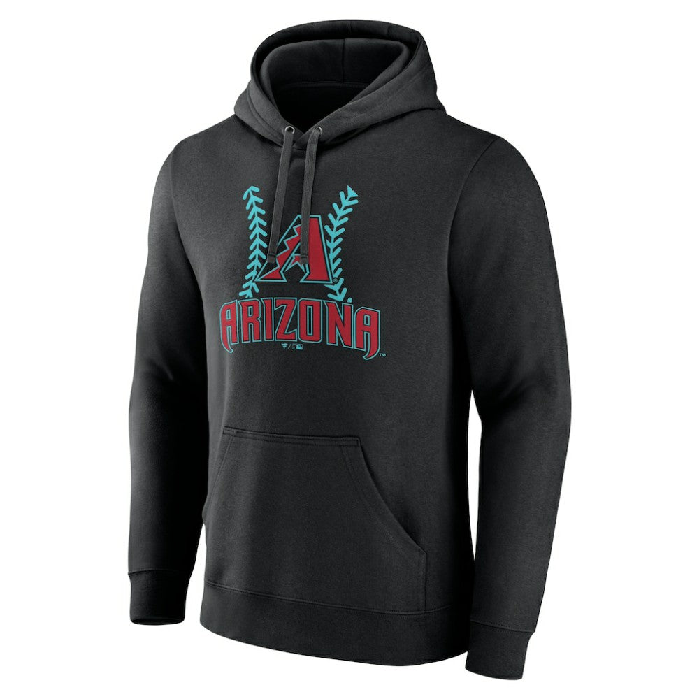 Arizona Diamondbacks Personalized Name & Number Fastball Pullover Hoodie - MLB