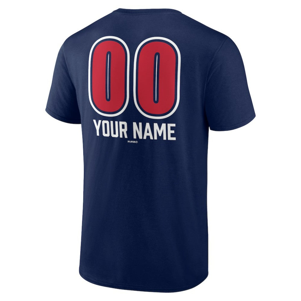 Atlanta Braves Personalized Name & Number Fastball T-Shirt - MLB