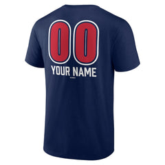 Atlanta Braves Personalized Name & Number Fastball T-Shirt - MLB