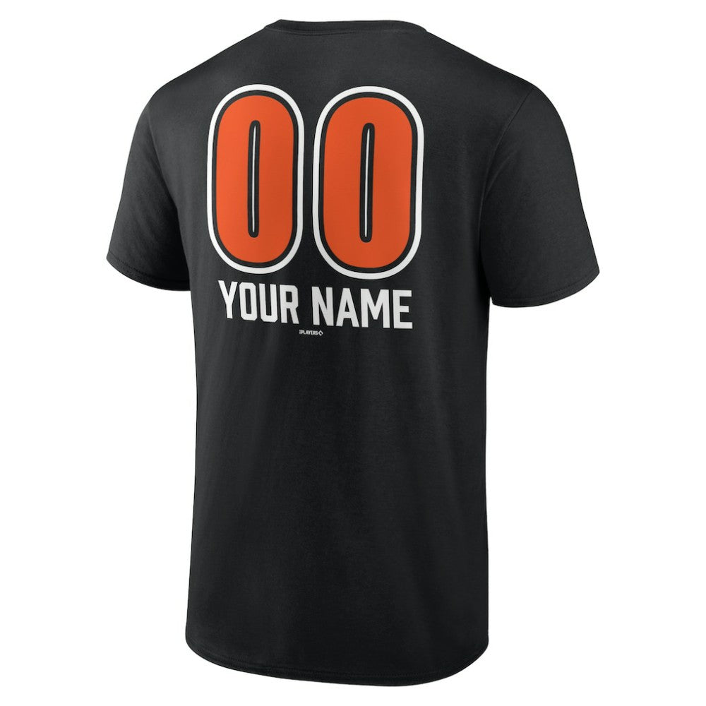 Baltimore Orioles Personalized Name & Number Fastball T-Shirt - MLB