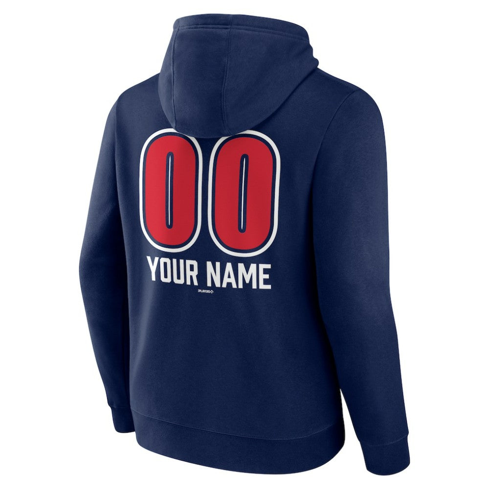 Boston Red Sox Personalized Name & Number Fastball Pullover Hoodie - MLB
