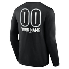Chicago White Sox Personalized Name & Number Fastball Long Sleeve T-Shirt - MLB