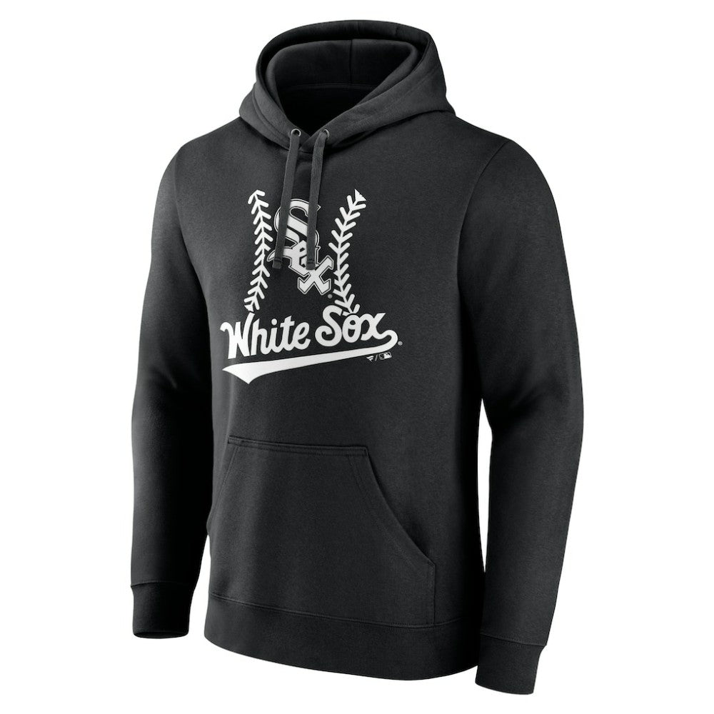 Chicago White Sox Personalized Name & Number Fastball Pullover Hoodie - MLB